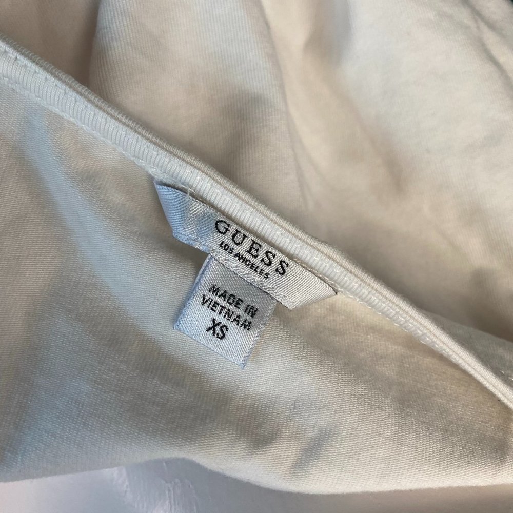 Guess Catrina Plunge Bodysuit White - Picture 5 of 8